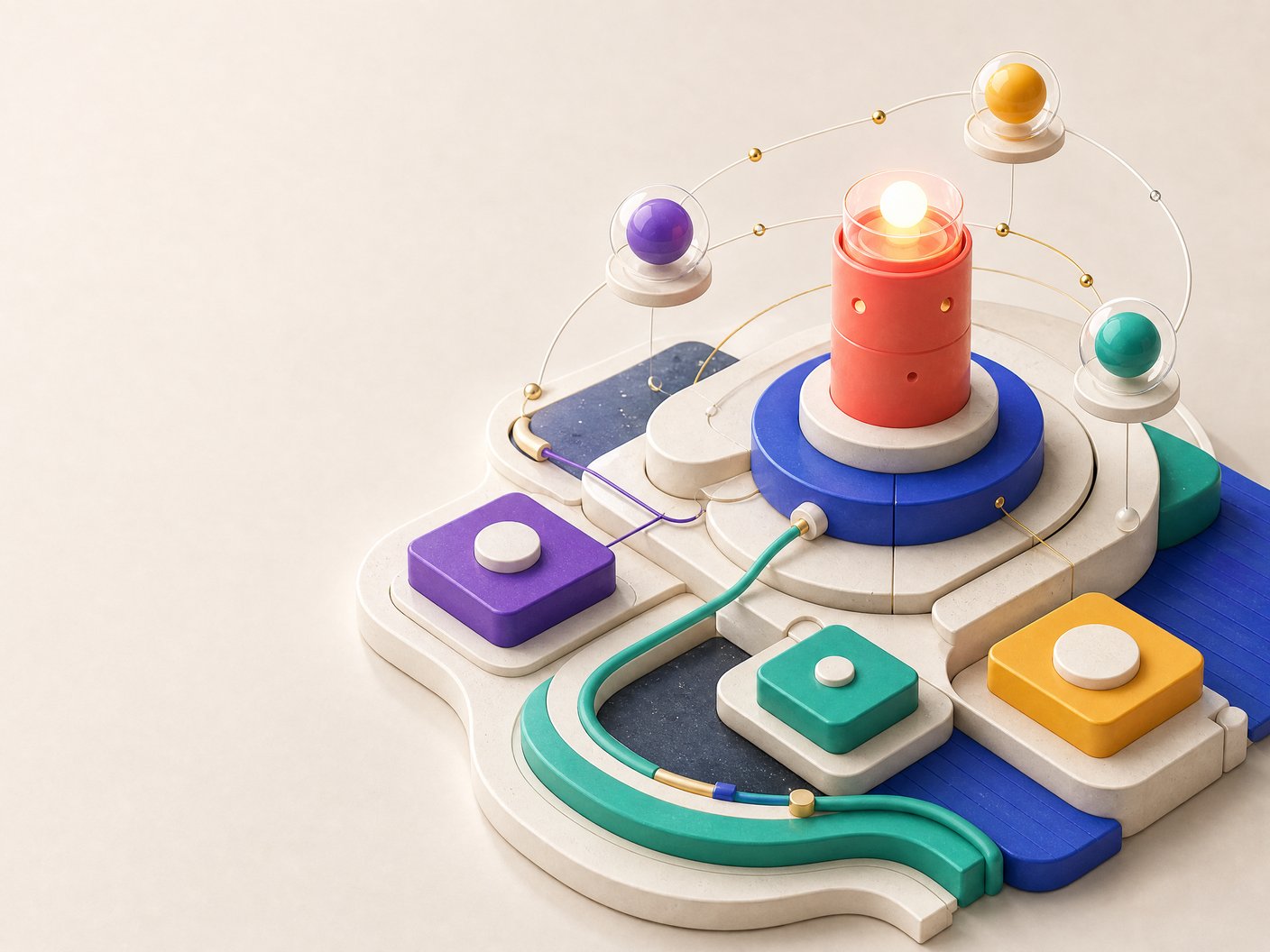 Illustrated decision surface comparing catalogue facts before choosing a developer tool
